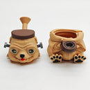 5.5" Pug Silicone Water Pipe [SP1118] Resin · Silicone · Plastic Bong Super Supplys Inc