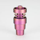 Titanium Color Nail [PY009] Cap · Dabber · Insert · Clip · Nail Canadian Distributor Purple