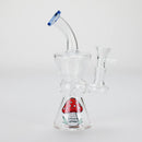 6.5″ Cartoon Print Glass Bong [F230829-4] Glass Bong Canadian Distributor Blue (Sticker 4)