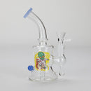 6.5″ Cartoon PrintGlass Bong [F230829-1B] Glass Bong Canadian Distributor Light Blue (Sticker 1)