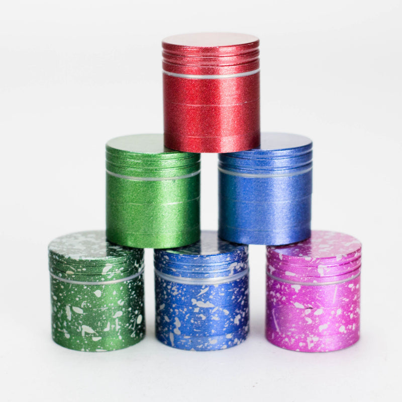 32mm 4-Part Aluminum Grinder – 30pcs Bulk Pack Regular Grinder Bongzie Smokes