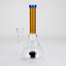 8.5" Stemless Glass Bong with Diffuser – Assorted Colors Glass Bong Bongzie Smokes