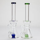 11" Stemless Glass Bong with Diffuser – 14mm Bowl Joint Glass Bong Bongzie Smokes