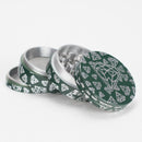 58mm Diamond Star 4-Part Aluminum Herb Grinder – 16pcs Bulk Pack Regular Grinder Bongzie Smokes