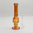 Fortune | Electroplated Skull 10" 5mm Glass Bong [SK105038E] Glass Bong Fortune