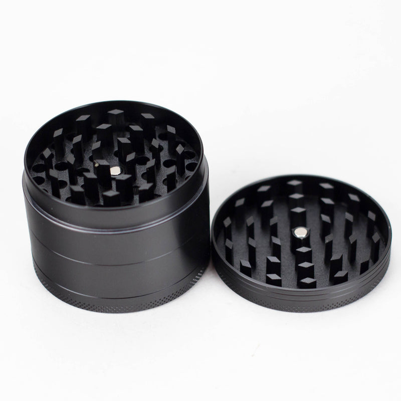 Cloudz | Grinderz Display Box – Platinum Edition – 55mm 4-Piece Grinder – 6 Count Herb Grinder Cloudz Smoke