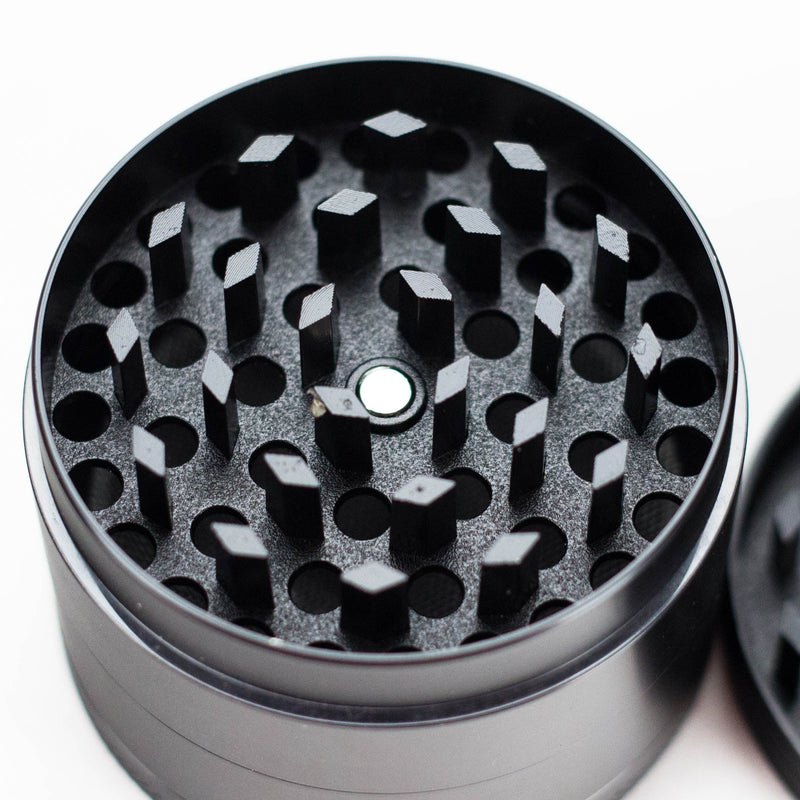 Cloudz | Grinderz Display Box – Platinum Edition – 55mm 4-Piece Grinder – 6 Count Herb Grinder Cloudz Smoke