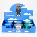 Cloudz | Grinderz Display Box – Platinum Edition – 63MM 4-Piece Grinder – 6 Count Display Pack Cloudz Smoke