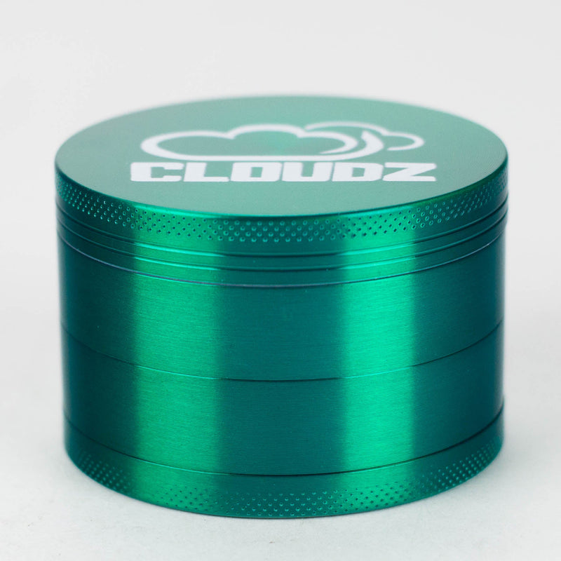 Cloudz | Grinderz Display Box – Platinum Edition – 63MM 4-Piece Grinder – 6 Count Herb Grinder Cloudz Smoke