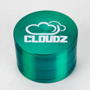 Cloudz | Grinderz Display Box – Platinum Edition – 63MM 4-Piece Grinder – 6 Count Display Pack Cloudz Smoke