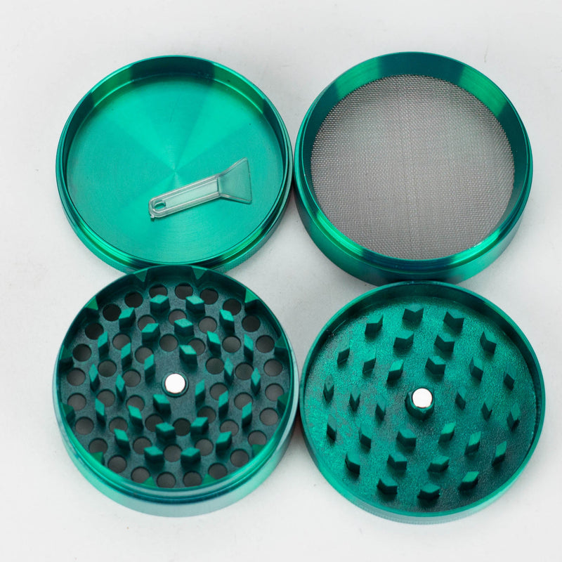 Cloudz | Grinderz Display Box – Platinum Edition – 63MM 4-Piece Grinder – 6 Count Herb Grinder Cloudz Smoke