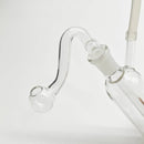 5-1/2" Oil Burner Rig with Inhaler Tube Glass Rig Super Supplys Inc