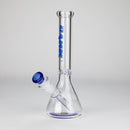 Dank | 10 " Beaker glass water Bong Glass Bong Smoking Cat Distribution Blue