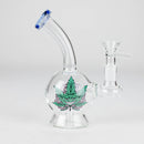 6.5″ Cartoon PrintGlass Bong [F230829-1D] Glass Bong Canadian Distributor Blue (Sticker 3)