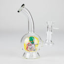 6.5″ Cartoon PrintGlass Bong [F230829-1D] Glass Bong Canadian Distributor Gray (Sticker 4)