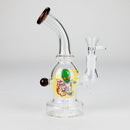 6.5″ Cartoon PrintGlass Bong [F230829-2B] Glass Bong Canadian Distributor Amber (Sticker 2)