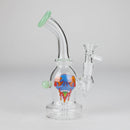 6.5″ Cartoon PrintGlass Bong [F230829-2B] Glass Bong Canadian Distributor Milk Green (Sticker 4)