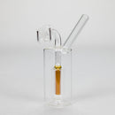 4″ Glass Dab Rig with Banger [G230806-5] Glass Rig Canadian Distributor Amber