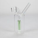 4″ Glass Dab Rig with Banger [G230806-5] Glass Rig Canadian Distributor Green