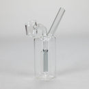 4″ Glass Dab Rig with Banger [G230806-5] Glass Rig Canadian Distributor Gray