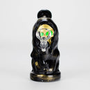 6″ Black Skull Soft Glass Bong [XY008] Glass Bong Canadian Distributor