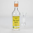 6″ Wine Bottle Design Glass Bong [G0923045] Glass Bong Canadian Distributor Josh Cuerbo (Bottle 1)