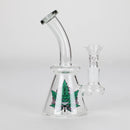 6.5″ Cartoon PrintGlass Bong [F230829-2D] Glass Bong Canadian Distributor Gray (Sticker 4)