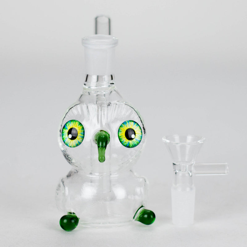 4″ Owl Glass Bong [F20230926-4A] Glass Bong Canadian Distributor