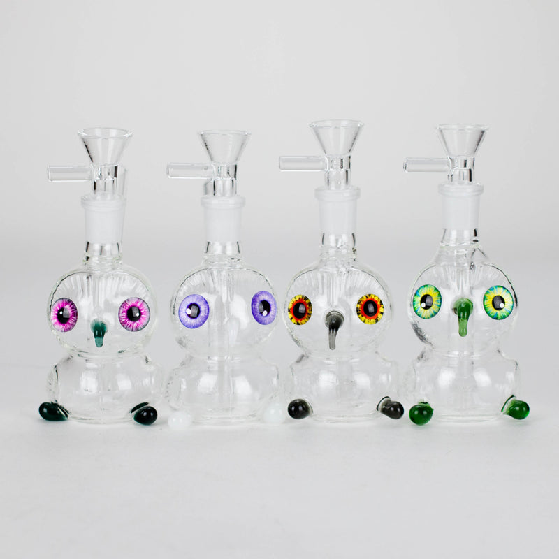4″ Owl Glass Bong [F20230926-4A] Glass Bong Canadian Distributor