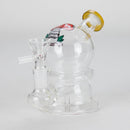 6.5″ Cartoon Print Glass Bong [F230829-3] Glass Bong Canadian Distributor Yellow (Sticker 5)