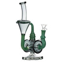 11″ Jade Green Tecycler Glass Bong [C8034] Glass Bong Canadian Distributor