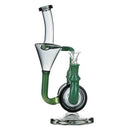 11″ Jade Green Tecycler Glass Bong [C8034] Glass Bong Canadian Distributor