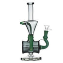 11″ Jade Green Tecycler Glass Bong [C8034] Glass Bong Canadian Distributor