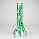 12" Panda & Bamboo Beaker Glass Bong – 7mm Thick with Ice Pinch Glass Bong RMG WHOLESALE