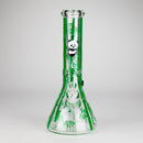 12" Panda & Bamboo Beaker Glass Bong – 7mm Thick with Ice Pinch Glass Bong RMG WHOLESALE