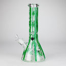 12" Panda & Bamboo Beaker Glass Bong – 7mm Thick with Ice Pinch Glass Bong RMG WHOLESALE