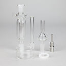 Glass Nectar Collector Kit with Titanium Tip – Complete Set in Premium Red Box Nectar Collector RMG WHOLESALE