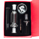 Glass Nectar Collector Kit with Titanium Tip – Complete Set in Premium Red Box Nectar Collector RMG WHOLESALE