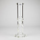 12" Cylindrical Clear Water Pipe – Straight Tube Bong | 9mm Thick Glass Bong RMG WHOLESALE