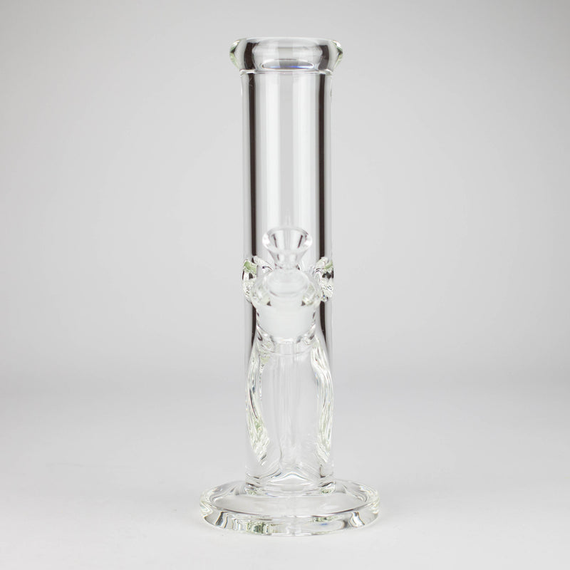 12" Cylindrical Clear Water Pipe – Straight Tube Bong | 9mm Thick Glass Bong RMG WHOLESALE
