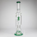 18" Heavy-Duty Sour Button Water Pipe Glass Bong RMG WHOLESALE