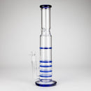 17" Blue Honeycomb Cycler Glass Bong – 4 Honeycomb Diffusers Glass Bong RMG WHOLESALE