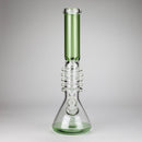 17" Ring Style Beaker Glass Bong – Spiral Neck | Ice Catcher | 14mm Bowl Joint Glass Bong RMG WHOLESALE