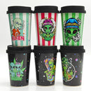 Coffee Cup Bong with ceramic bowl - Assorted Design [SP1061P-A] Resin · Silicone · Plastic Bong Super Supplys Inc