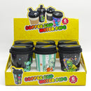Coffee Cup Bong with ceramic bowl - Assorted Design [SP1061P-A] Resin · Silicone · Plastic Bong Super Supplys Inc