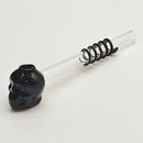 Color Skull Oil Burner Pipe [SKP] Oil Burner Super Supplys Inc T-Black