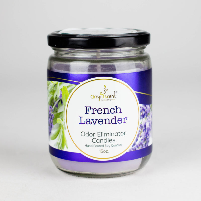 Ampliscent | Candles Odor Eliminator – 13oz Candle Canadian Distributor French Lavender