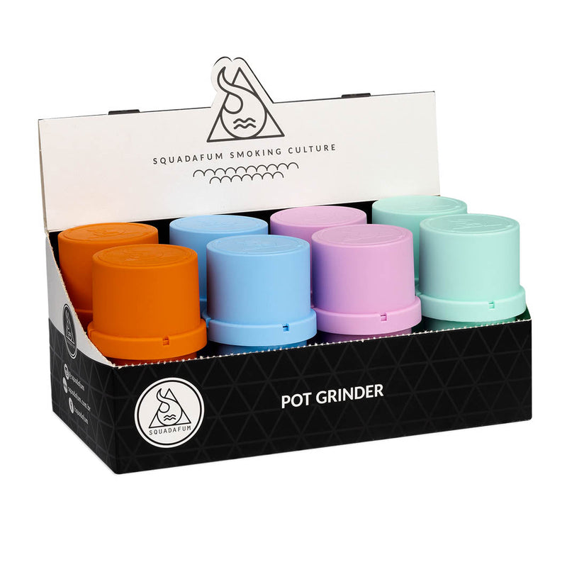 Squadafum | Pot Grinder - Box of 8 Display Pack Squadafum Canada