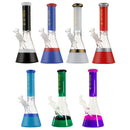 Aqua | 11″ Glass Bong with Bowl – Assorted (AK098) – Box of 14 Glass Bong Canadian Distributor