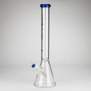 NG | 18 inch 7mm Beaker [GX006A-7] Glass Bong High-End Brands Glass VIOLET